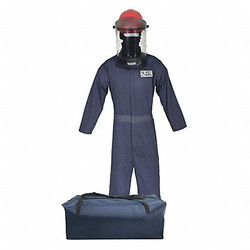 Oberon Arc Flash Suit Kit,Navy Blue,L TCG2P-CKE-NB-L