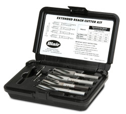 Extended Reach Cutter Kit - 3/8, 7/16, 1/2, & 3/4" Extended Reach Cutters & Two Extra Pilots 16006