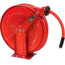 Florida Pneumatic 6802 1/2""x50' 300 PSI Spring Retractable Low Pressure Steel H