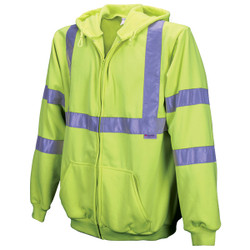 MCR Safety® Class 3 Fleece Jacket w/ Hood