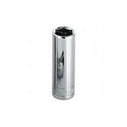 Sk Professional Tools Socket, Steel, Chrome, 1 3/16 in 41838