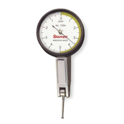 Starrett Dial Test Indicator,Hori,0 to 0.010 In 708AZ