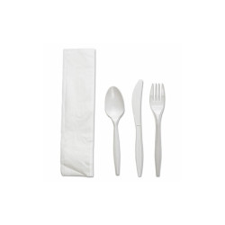 Boardwalk® UTENSIL,KIT,MWPP F/K/T,WH BWKFKTNMWPPWH