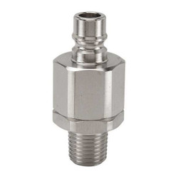 Snap-Tite Quick Connect,Plug,1/4",1/4"-18 SVHN4-4M