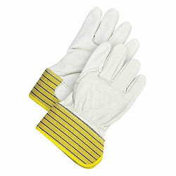 Bdg Leather Gloves,Safety Cuff,XL 40-1-2525-XL