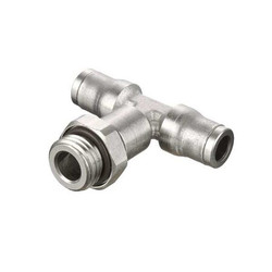 Legris Metric All Metal Push-to-Connect Fitting 3698 06 10