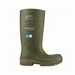 Dunlop Boots,Men's 7, Women's 9,Green,PR 5183155