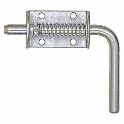 Buyers Products Spring Latch Assembly,Silver,Steel,Zinc B2575