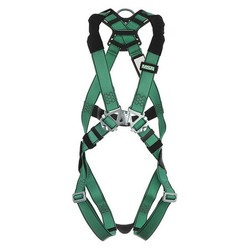 Msa Safety Full Body Harness,V-FORM,M 10197196