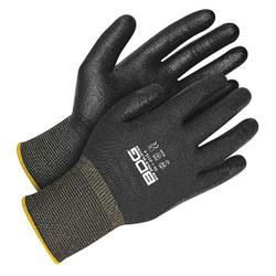 Bdg Coated Gloves,A4,Knit,S,9.75" L 99-1-9778-7