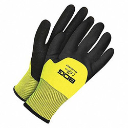 Bdg Coated Gloves,Knit,L,9.5" L 99-1-9611KD-9