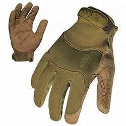 Ironclad Performance Wear Tactical Glove,Green,2XL,PR G-EXTPODG-06-XXL