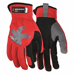 Mcr Safety Mechanics Glove,L,Full Finger,PR  952L