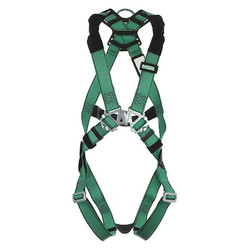 Msa Safety Full Body Harness,V-FORM,2XL 10197198