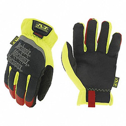 Mechanix Wear Mechanics Gloves,Hi-Vis Yellow,8,PR SFF-X91-008