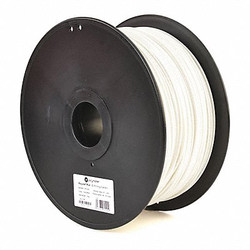 Lulzbot Filament,PLA Material,2.85mm dia.,White RM-PL0144