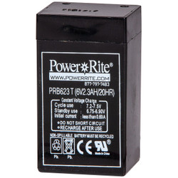Power Rite® Battery, 6V, 2.3 Ah, 1/Each