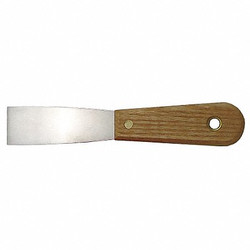 Westward Putty Knife,Stiff,1-1/4",Carbon Steel 13A670