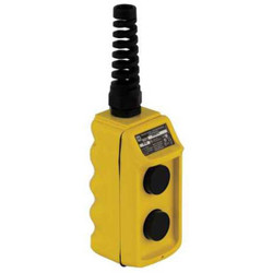 Square D Pendant Push Button Station,2NO,Yellow 9001BW90YU