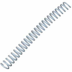Sircle Binding Spines,Coil,10mm,White,PK100  80010W