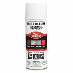 Rust-Oleum Spray Primer,White,12 to 15 sq ft,12 oz  1681830V
