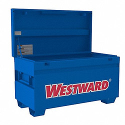 Westward Box Cabinet,24" D,27-7/8" H,48" W,Blue 780U10