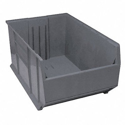 Quantum Storage Systems Bin,Gray,Polypropylene,17 1/2 in QRB246GY