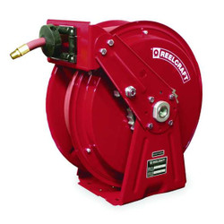 Reelcraft Spring Return Hose Reel,1/4" MNPT,50 ft DP7650 OHP