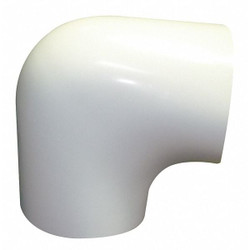 Johns Manville Fitting Cover,90 Elbow,9-5/8 In Max,Wh 32840