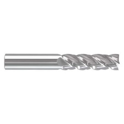 Sim Supply Sq. End Mill,Single End,Carb,3/8"  284-000182