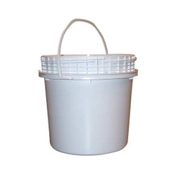 Manufacturer Varies Pail,Polyethylene,White,Open Head 51911