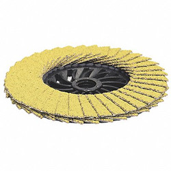 Arc Abrasives Flap Disc, 4 1/2 in Dia, 5/8 in Arbor 71-10917HE