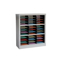 Manufacturer Varies Literature/Mail Organizer,42" H,Tan 5CRY4