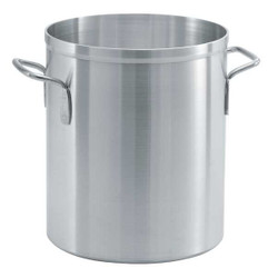 Vollrath Stock Pot,10 in Dia,Aluminum 67516