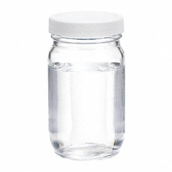Wheaton Bottle,110 mm H,Clear,63 mm Dia,PK24 W216925