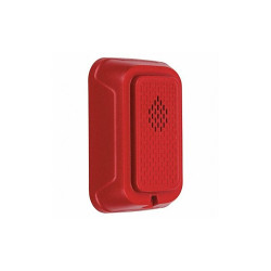 System Sensor Horn,Marked Fire,Red HRL