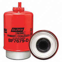 Baldwin Filters Fuel Filter,5-31/32 x 3-9/32 x 5-31/32In  BF7679-D
