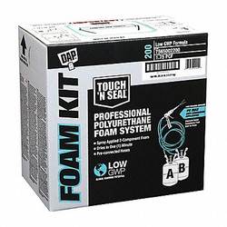 Touch 'N Seal Spray Foam Sealant Kit,Cream,42 lb 7565002200