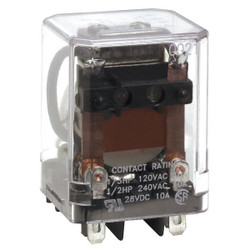 Dayton General Purpose Relay, 24VAC, 10A, 8Pins 5X837