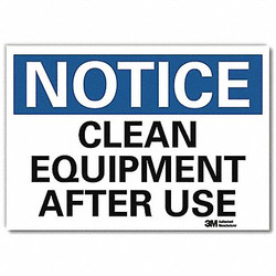 Lyle Notice Sign,5inx7in,Reflective Sheeting U5-1099-RD_7X5