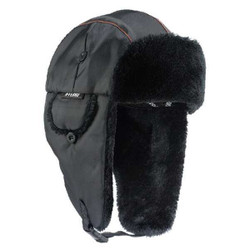 Ergodyne Winter Hat with Chin Strap, L/XL, Black 6802