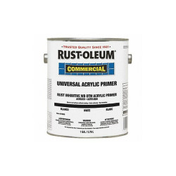 Rust-Oleum Primer,Water,Acrylic,White,1 gal. 278808