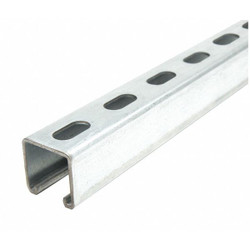 Manufacturer Varies Strut Channel,Steel,Overall L 18in FS-200SS PG 18.00