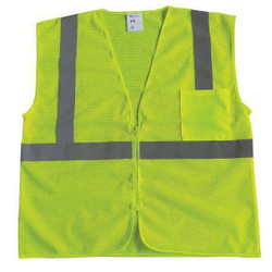 Condor U-Block Vest, Class2 Yellow/Grn, 5XL 53YL23