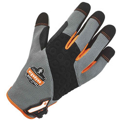 Ergodyne® ProFlex® 710 Heavy-Duty Utility Gloves, X-Large, Gray, 1/Pair