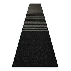 Notrax Carpeted Runner,Charcoal,4ft. x 12ft. 137S0412BL