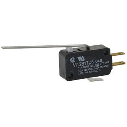Honeywell MiniatureSnapActionSwitch,Lever,1NO/1NC V7-2B17D8-048