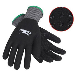 Condor Coated Gloves,Nylon,S,PR  19K995