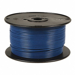 Grote Primary Wire,14 AWG,1 Cond,500 ft,Blue 87-7510
