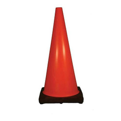 Cortina Safety Products CONE 28IN RED/ORANGE W/BLACK BASE  03-500-07